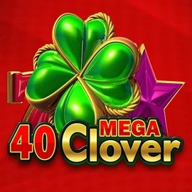 40 Mega Clover logo by Amusnet Interactive at Rolldorado Casino40 Mega Clover
