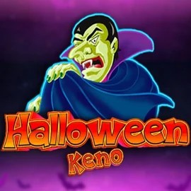 Halloween Keno slot logo by Caleta Gaming at Rolldorado CasinoHalloween Keno
