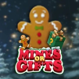Mines of Gifts slot logo by Funky Games at Rolldorado CasinoMines of Gifts