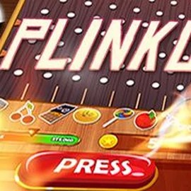 Plinko slot logo by BGAMING at Rolldorado CasinoPlinko