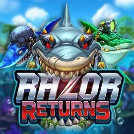 Razor Returns slot icon by Push Gaming, available at Rolldorado Casino