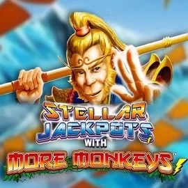 Enjoy Stellar Jackpots with More Monkeys by Lightning Box Game – logo hosted on rolldoradocasino.eu