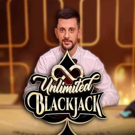 Unlimited Blackjack logo by Ezugi at Rolldorado CasinoUnlimited Blackjack