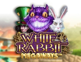 White Rabbit slot logo by Big Time Gaming at Rolldorado CasinoWhite Rabbit